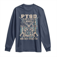 PTSD Veteran Long Sleeve Shirt PTSD Is Not A Sign Of Weakness It Is A Sign Of Absolute Strength - Wonder Print Shop