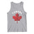 Funny Proud Canadian Canada EST 1867 Tank Top Vintage Maple Leaf - Wonder Print Shop
