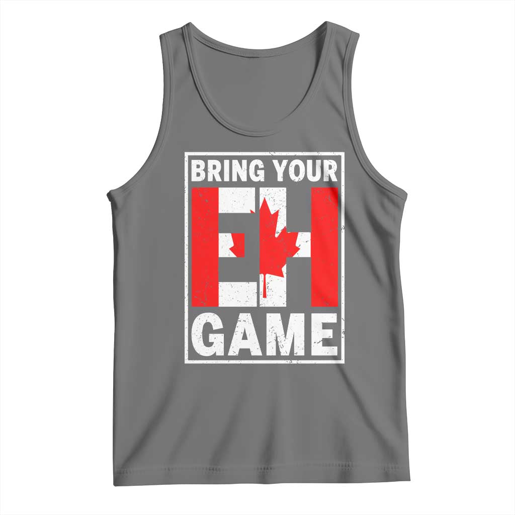 Funny Canada Pride Bring Your Eh Game Tank Top Canadian Flag - Wonder Print Shop