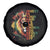 Rasta Lion Spare Tire Cover Invest In Your Hair It's The Crown You Never Take Off Jamaican Pride - Wonder Print Shop