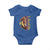 Rasta Lion Baby Onesie Invest In Your Hair It's The Crown You Never Take Off Jamaican Pride - Wonder Print Shop