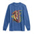 Rasta Lion Long Sleeve Shirt Invest In Your Hair It's The Crown You Never Take Off Jamaican Pride - Wonder Print Shop