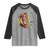 Rasta Lion Raglan Shirt Invest In Your Hair It's The Crown You Never Take Off Jamaican Pride - Wonder Print Shop