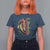 Rasta Lion T Shirt For Women Invest In Your Hair It's The Crown You Never Take Off Jamaican Pride - Wonder Print Shop