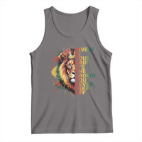 Rasta Lion Tank Top Invest In Your Hair It's The Crown You Never Take Off Jamaican Pride - Wonder Print Shop