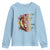 Rasta Lion Youth Sweatshirt Invest In Your Hair It's The Crown You Never Take Off Jamaican Pride - Wonder Print Shop