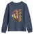 Rasta Lion Youth Sweatshirt Invest In Your Hair It's The Crown You Never Take Off Jamaican Pride - Wonder Print Shop
