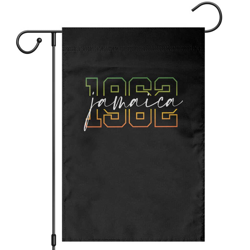 Proud Jamaican Garden Flag Jamaica 1962 Rasta Flag - Wonder Print Shop