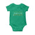 Proud Jamaican Baby Onesie Jamaica 1962 Rasta Flag - Wonder Print Shop