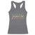 Proud Jamaican Racerback Tank Top Jamaica 1962 Rasta Flag - Wonder Print Shop