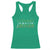 Proud Jamaican Racerback Tank Top Jamaica 1962 Rasta Flag - Wonder Print Shop