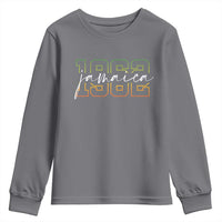 Proud Jamaican Youth Sweatshirt Jamaica 1962 Rasta Flag - Wonder Print Shop