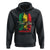 True Love Reggae Hoodie Jamaican Rasta Music Palm Tree - Wonder Print Shop