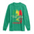 True Love Reggae Long Sleeve Shirt Jamaican Rasta Music Palm Tree - Wonder Print Shop