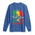 True Love Reggae Long Sleeve Shirt Jamaican Rasta Music Palm Tree - Wonder Print Shop