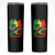True Love Reggae Skinny Tumbler Jamaican Rasta Music Palm Tree - Wonder Print Shop