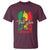 True Love Reggae T Shirt Jamaican Rasta Music Palm Tree - Wonder Print Shop