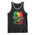 True Love Reggae Tank Top Jamaican Rasta Music Palm Tree - Wonder Print Shop