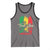 True Love Reggae Tank Top Jamaican Rasta Music Palm Tree - Wonder Print Shop