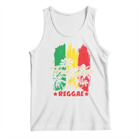 True Love Reggae Tank Top Jamaican Rasta Music Palm Tree - Wonder Print Shop
