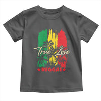 True Love Reggae Toddler T Shirt Jamaican Rasta Music Palm Tree - Wonder Print Shop