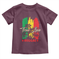 True Love Reggae Toddler T Shirt Jamaican Rasta Music Palm Tree - Wonder Print Shop