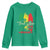 True Love Reggae Youth Sweatshirt Jamaican Rasta Music Palm Tree - Wonder Print Shop