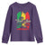 True Love Reggae Youth Sweatshirt Jamaican Rasta Music Palm Tree - Wonder Print Shop