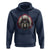 Native American Indian Chief Skull Headdress Hoodie - Wonder Print Shop