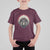 Native American Indian Chief Skull Headdress T Shirt For Kid - Wonder Print Shop
