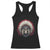 Native American Indian Chief Skull Headdress Racerback Tank Top - Wonder Print Shop