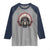 Native American Indian Chief Skull Headdress Raglan Shirt - Wonder Print Shop