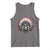 Native American Indian Chief Skull Headdress Tank Top - Wonder Print Shop