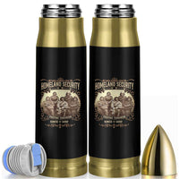 Homeland Security Fighting Terrorism Since 1492 Bullet Tumbler Native American History - Wonder Print Shop