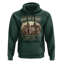 Homeland Security Fighting Terrorism Since 1492 Hoodie Native American History - Wonder Print Shop
