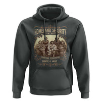 Homeland Security Fighting Terrorism Since 1492 Hoodie Native American History - Wonder Print Shop