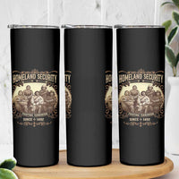 Homeland Security Fighting Terrorism Since 1492 Skinny Tumbler Native American History - Wonder Print Shop