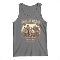 Homeland Security Fighting Terrorism Since 1492 Tank Top Native American History - Wonder Print Shop