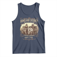 Homeland Security Fighting Terrorism Since 1492 Tank Top Native American History - Wonder Print Shop