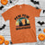 Funny Black Cat Halloween T Shirt Pew Madafakas Witch Retro Vintage Bat - Wonder Print Shop