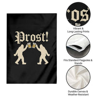 Funny Oktoberfest Bigfoot Prost Garden Flag German Sasquatch Beer Mug - Wonder Print Shop