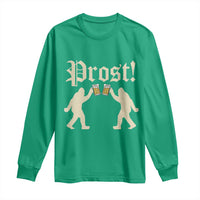 Funny Oktoberfest Bigfoot Prost Long Sleeve Shirt German Sasquatch Beer Mug - Wonder Print Shop