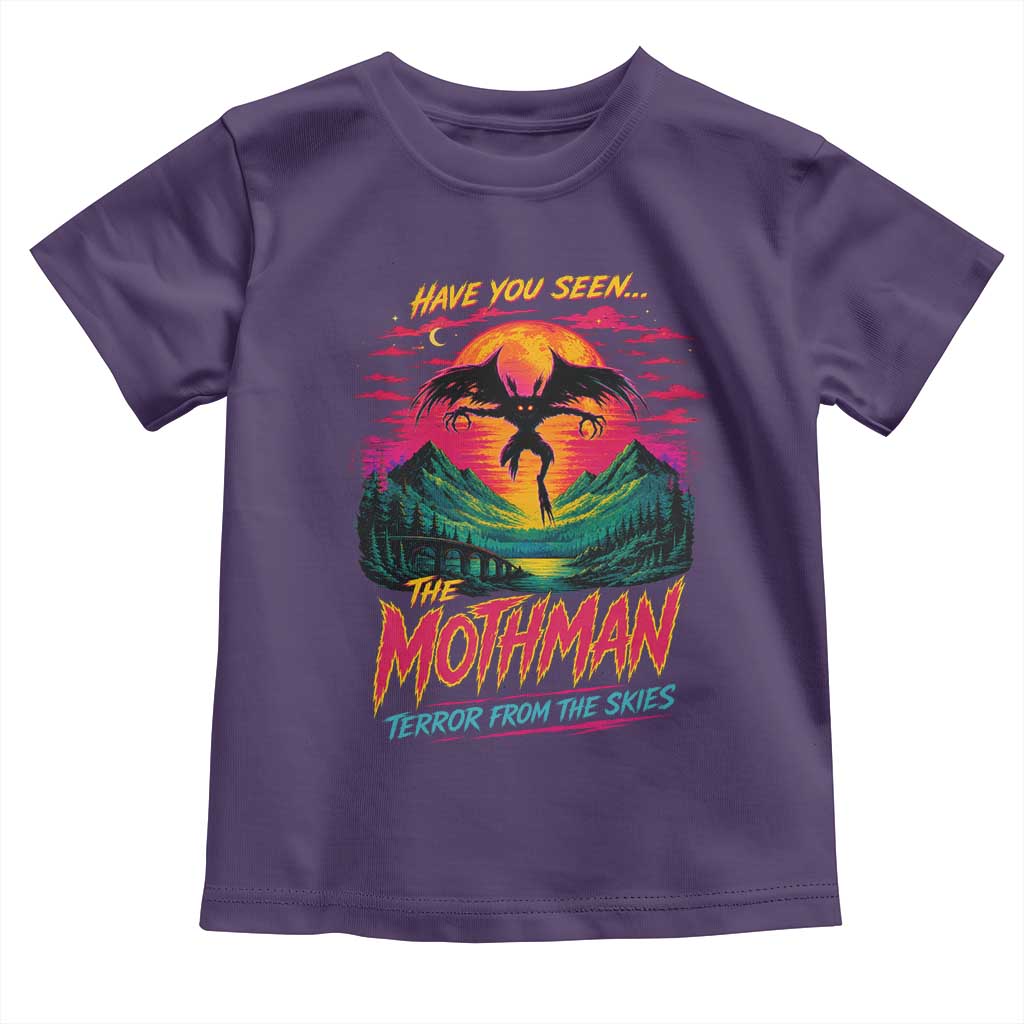Funny Mothman Toddler T Shirt Have You Seen The Mothman Terror From The Skies Cryptid Legends