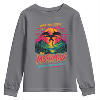 Funny Mothman Youth Sweatshirt Have You Seen The Mothman Terror From The Skies Cryptid Legends