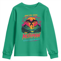 Funny Mothman Youth Sweatshirt Have You Seen The Mothman Terror From The Skies Cryptid Legends