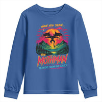 Funny Mothman Youth Sweatshirt Have You Seen The Mothman Terror From The Skies Cryptid Legends