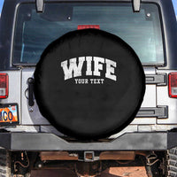 Personalized Wife Spare Tire Cover Custom Text Name Wifey Marriage Anniversary Couple Gift