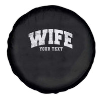 Personalized Wife Spare Tire Cover Custom Text Name Wifey Marriage Anniversary Couple Gift