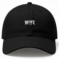 Wife Est 2026 Baseball Cap Just Married Couple Matching Wedding Honeymoon
