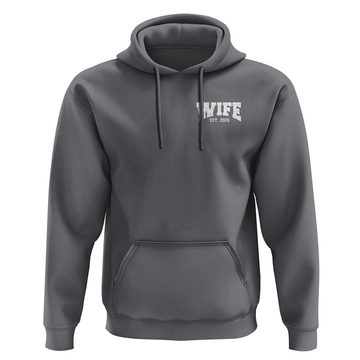 Wife Est 2026 Hoodie Just Married Couple Matching Wedding Honeymoon